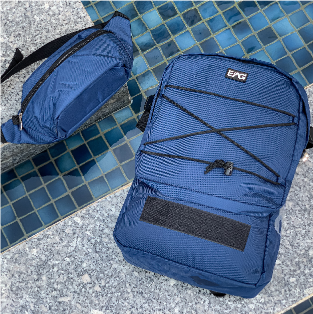 BA LÔ DU LỊCH 2 IN 1 - XANH NAVY