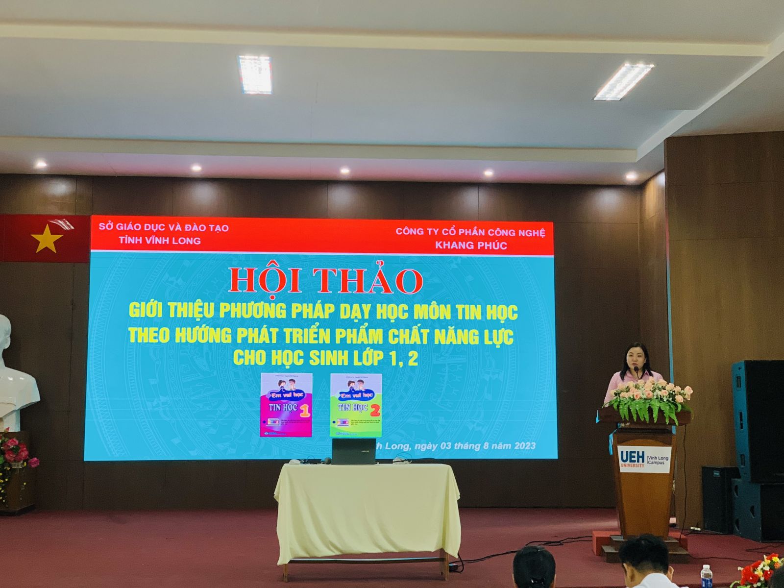 Khang Phúc Triển Khai Tập Huấn Phương Pháp Giảng Dạy Tin Học Theo Giáo Trình Mới Tại Tỉnh Vĩnh Long