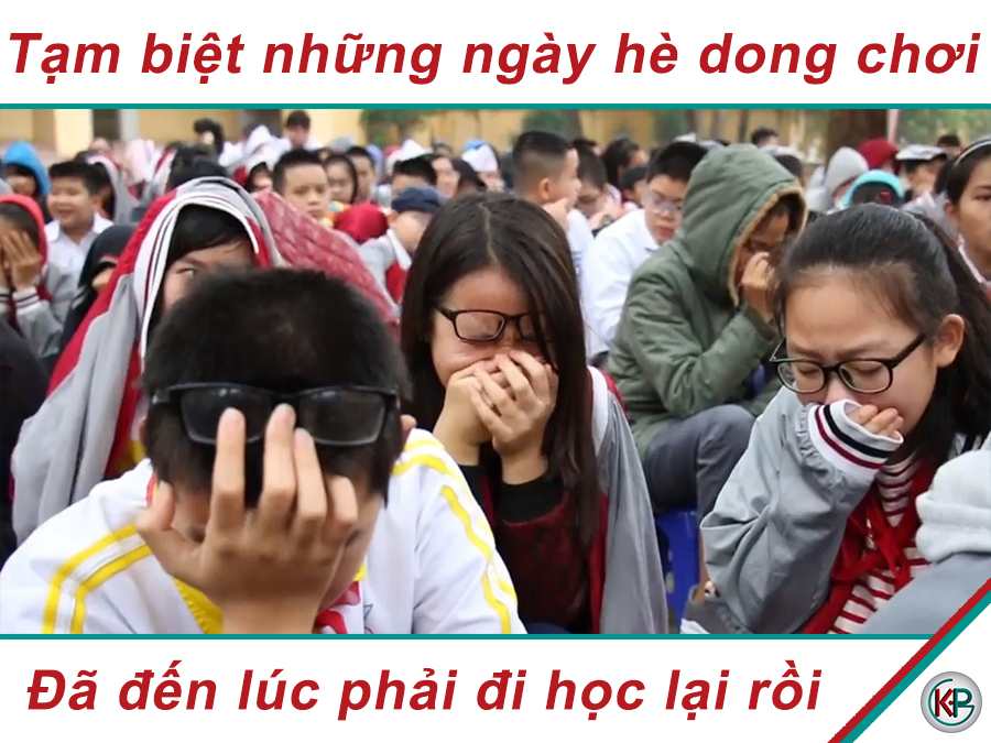 Tạm Biệt Những "Cuộc Vui" Ngày Hè, Học Sinh Toàn Quốc Chuẩn Bị Quay Lại Tựu Trường