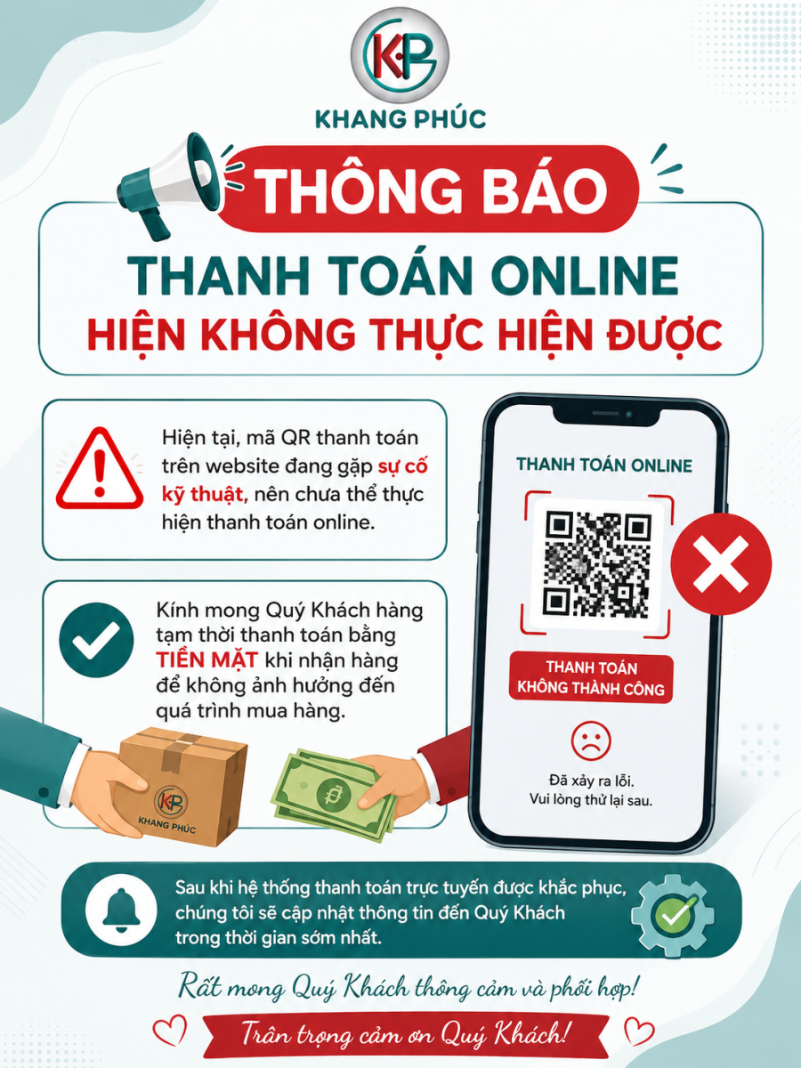 📢 THÔNG BÁO VỀ PHƯƠNG THỨC THANH TOÁN