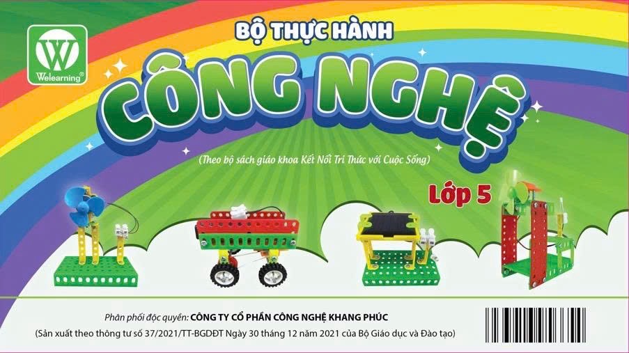 BỘ LẮP GHÉP MÔ HÌNH KĨ THUẬT LỚP 5