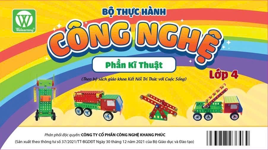 BỘ LẮP GHÉP MÔ HÌNH KĨ THUẬT LỚP 4