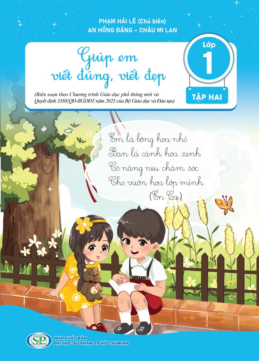 Giúp em viết đúng, viết đẹp lớp 1 tập 2 (Biên soạn theo Chương trình Giáo dục phổ thông mới và Quyết định 3588/QĐ-BGDĐT năm 2025 của Bộ Giáo dục và Đào tạo)